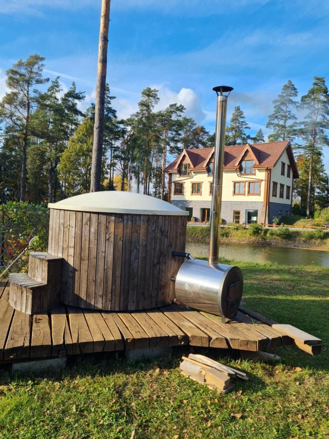 Grundenberga Hotel Baldone Bagian luar foto