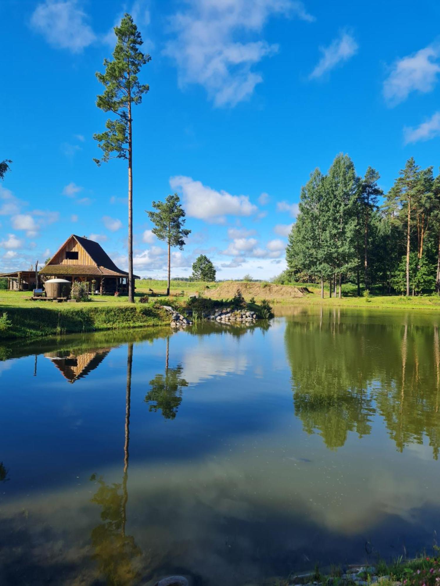 Grundenberga Hotel Baldone Bagian luar foto